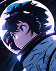 Papier Peint Anime - Astronaute Manga dans l'Espace