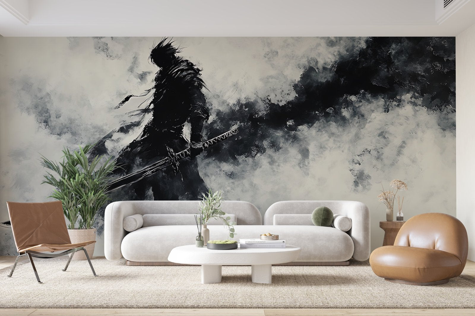 Papier peint 232 - mockup chambre