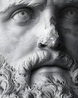 Papier Peint Noir et Blanc - Sculpture Antique Grecque