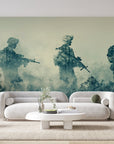 Papier peint 239 - mockup chambre