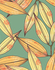 Papier Peint Feuillage - Grandes Feuilles Automnales