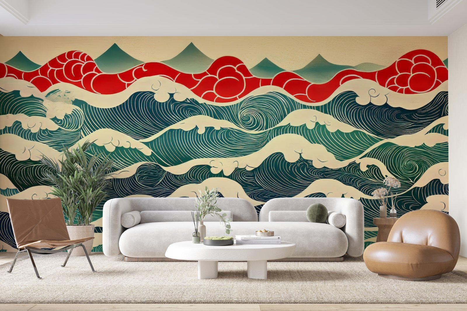 Papier peint 242 - mockup chambre