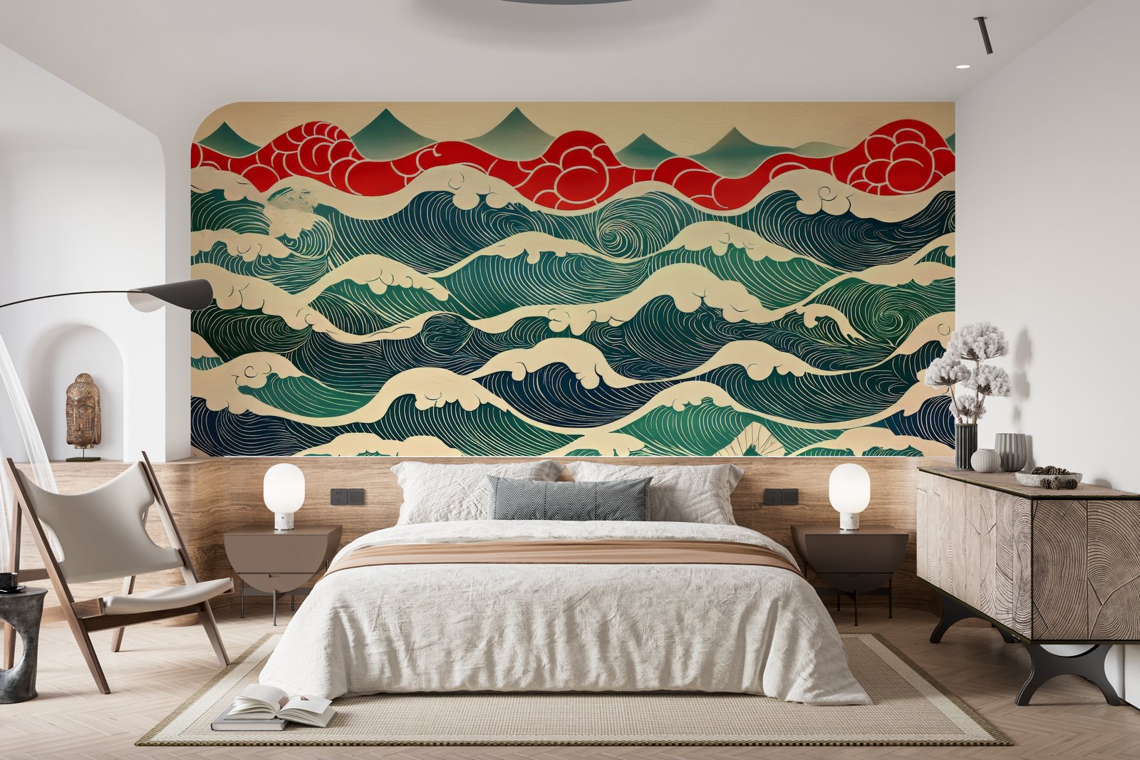 Papier peint 242 - mockup salon