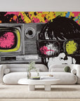 Papier peint 245 - mockup chambre