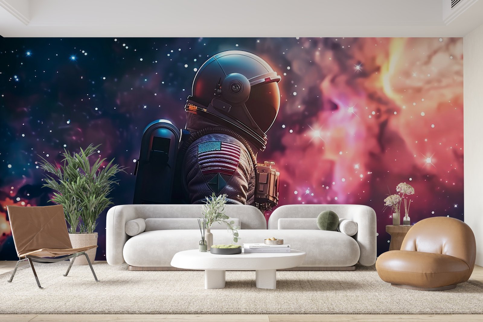 Papier peint 250 - mockup chambre