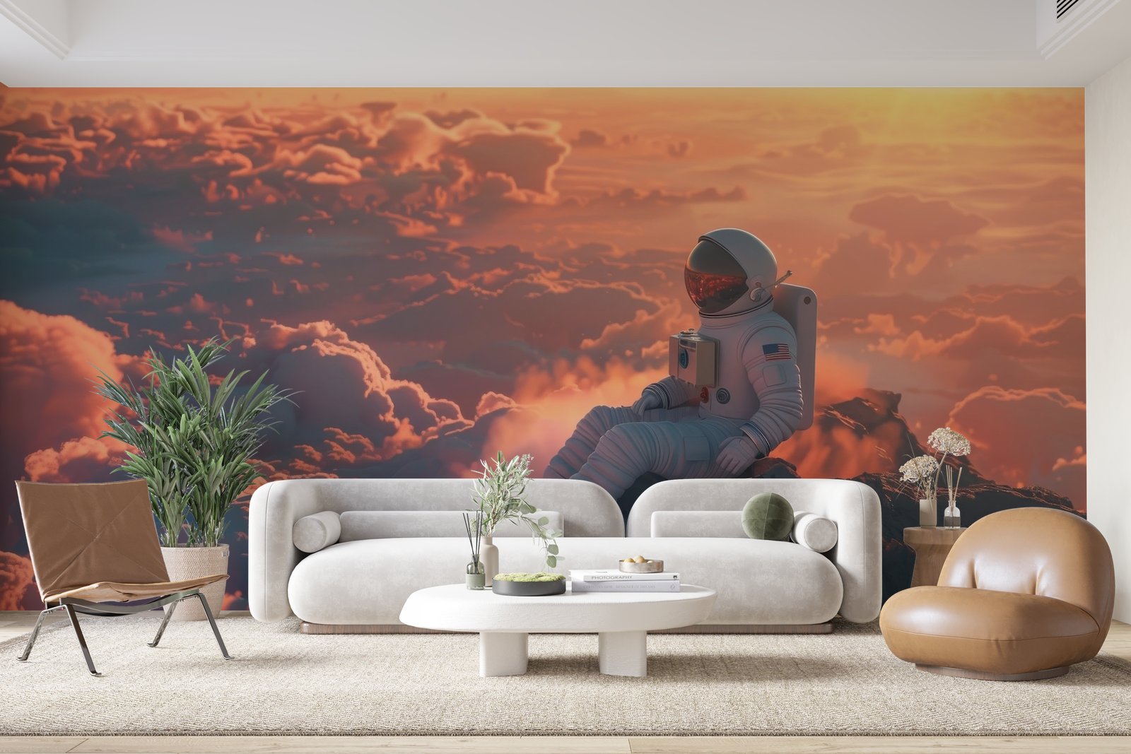 Papier peint 253 - mockup chambre