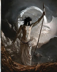 Papier Peint Abstrait - Triptyque Mythologique Ancien