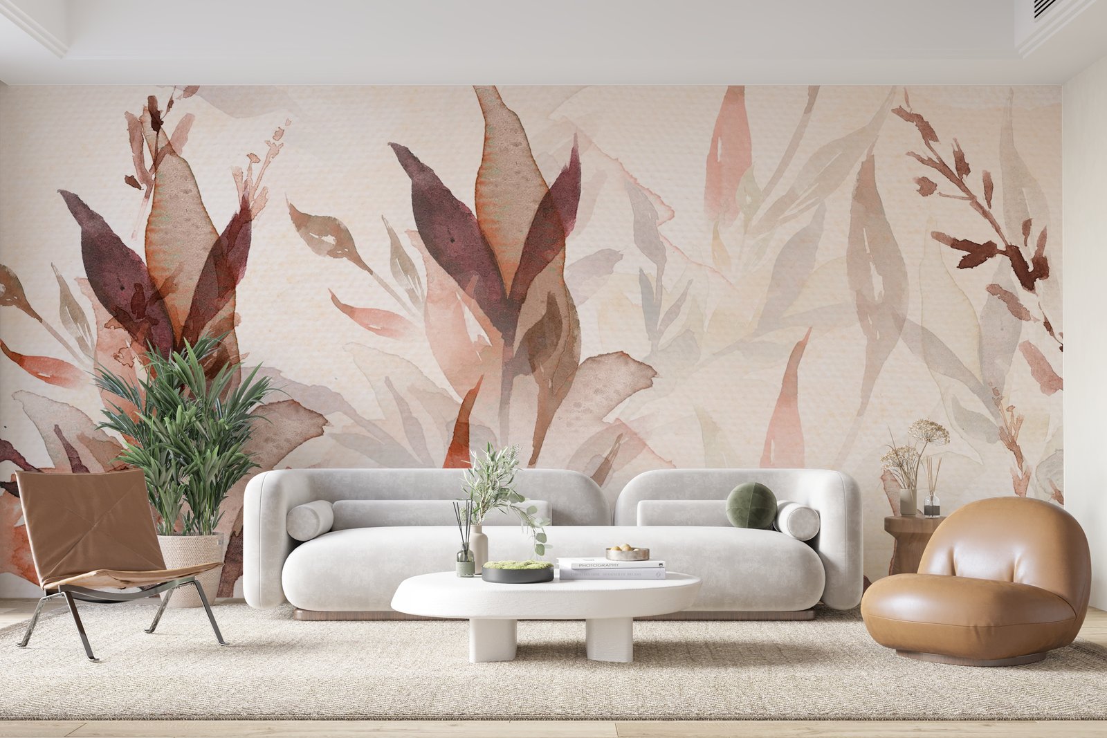 Papier peint 256 - mockup chambre