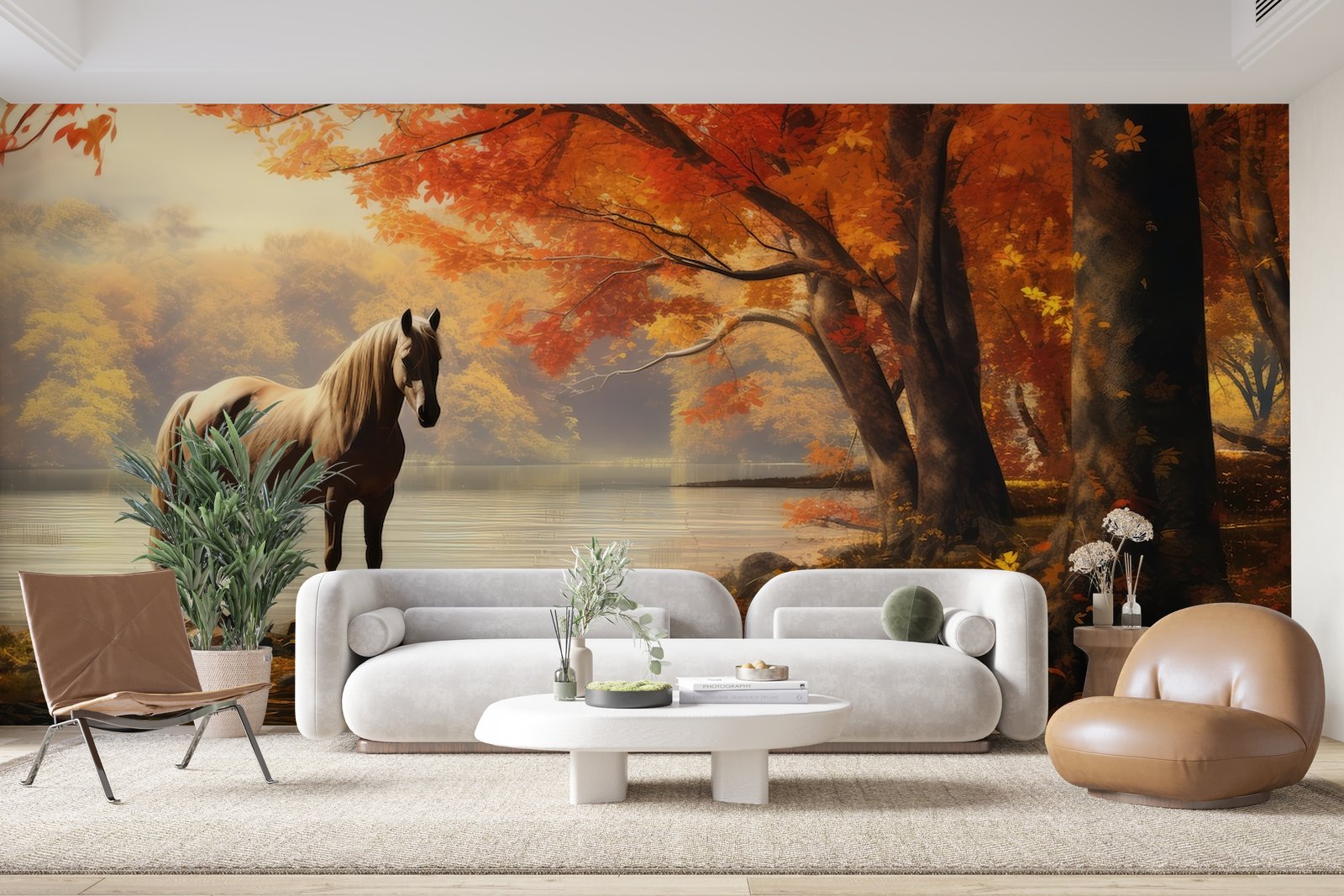 Papier peint 258 - mockup chambre