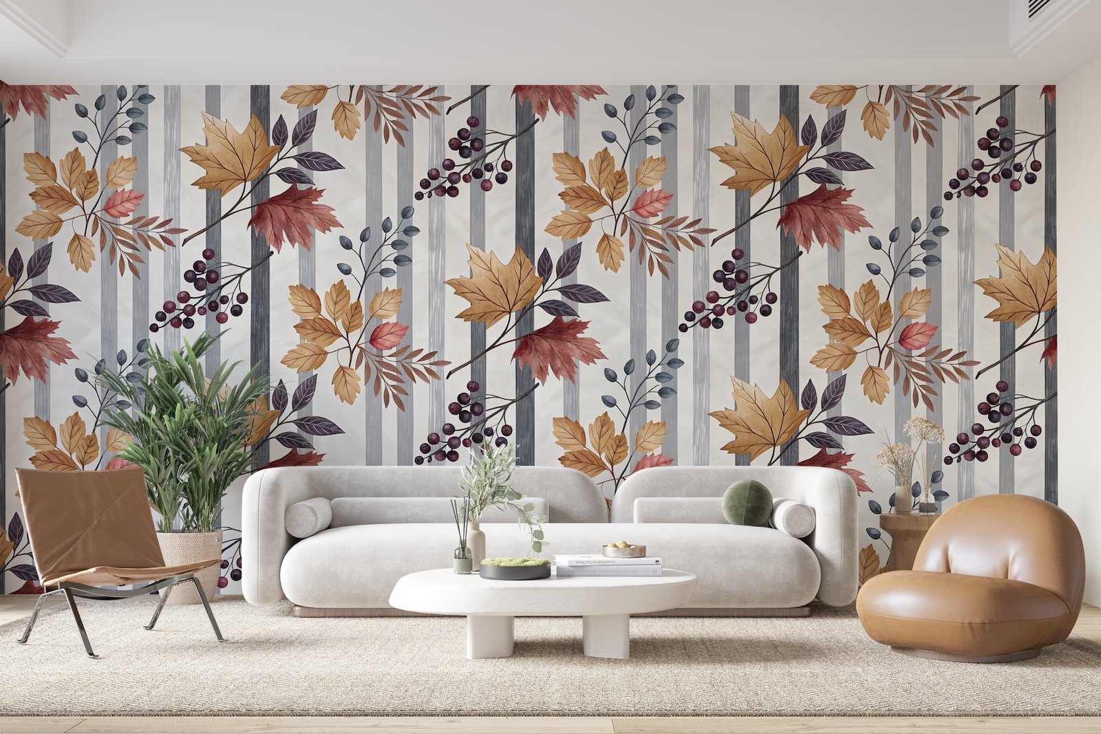 Papier peint 260 - mockup chambre