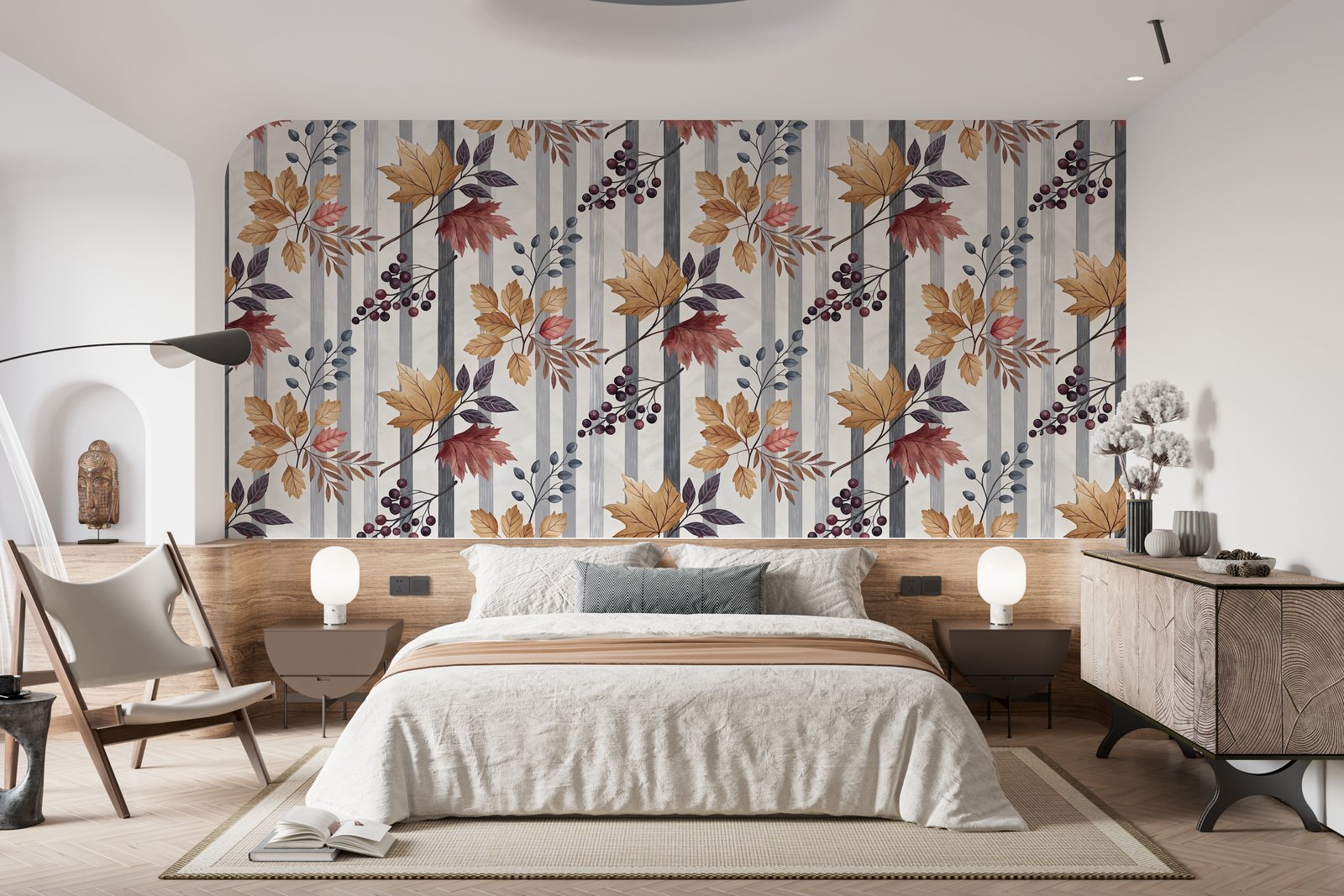 Papier peint 260 - mockup salon