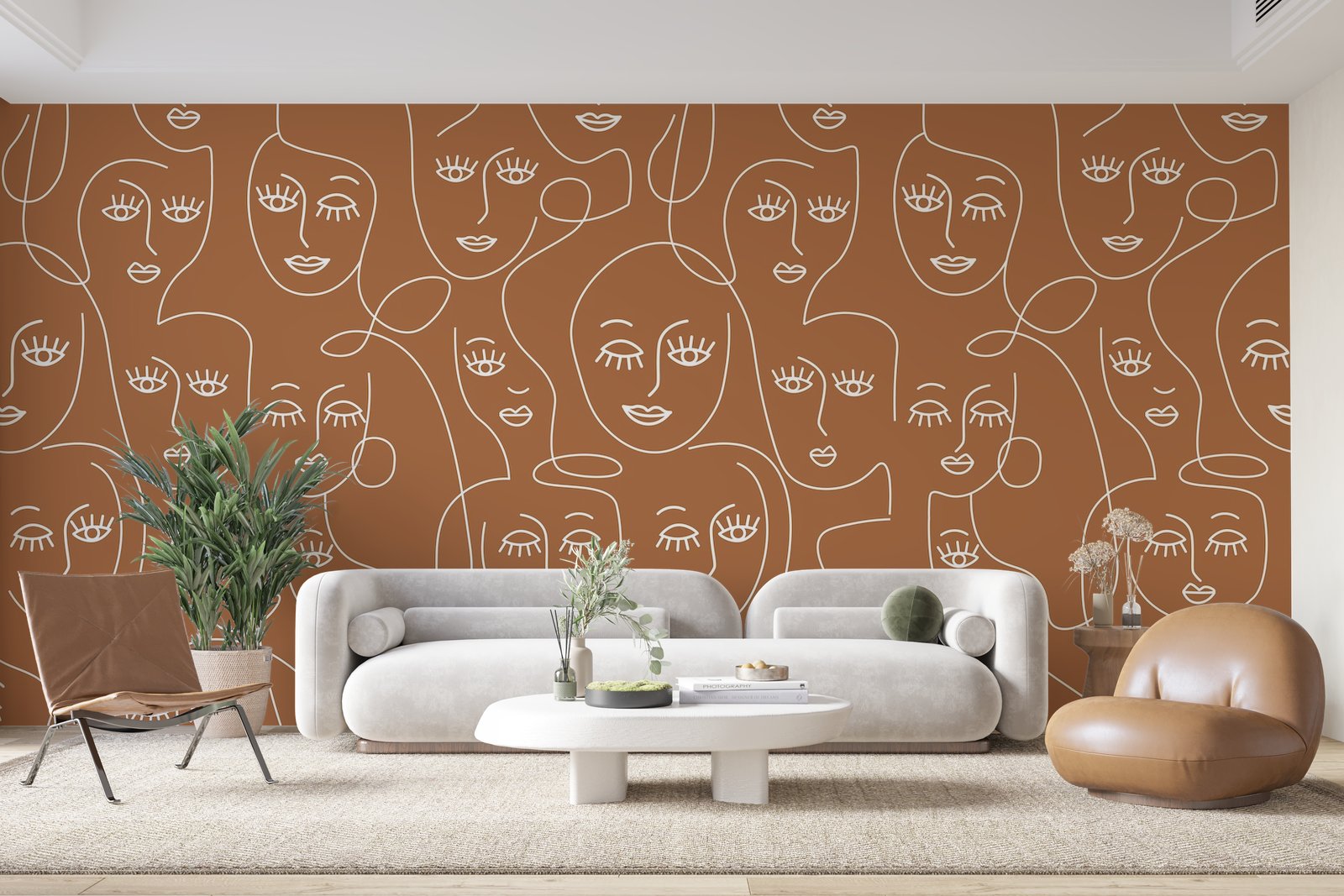 Papier peint 263 - mockup chambre