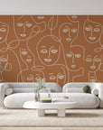 Papier peint 263 - mockup chambre