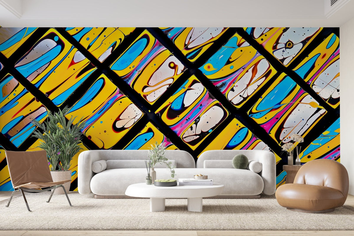 Papier peint 265 - mockup chambre