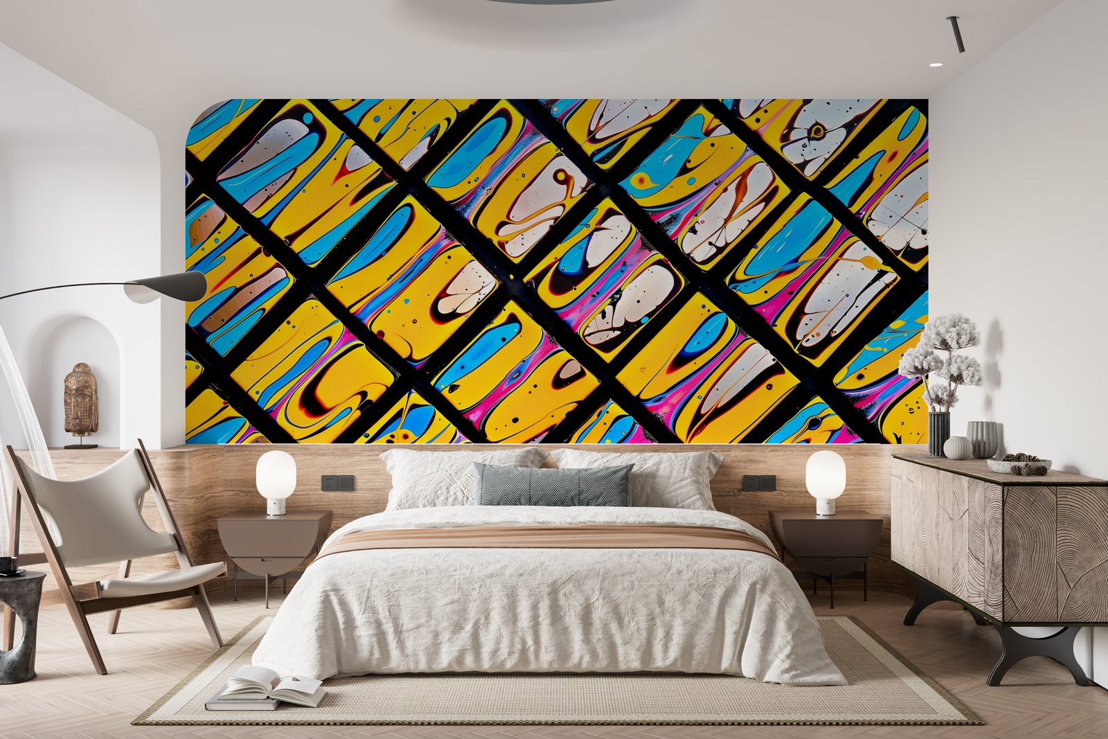 Papier peint 265 - mockup salon