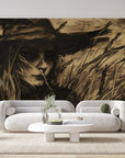 Papier peint 267 - mockup chambre