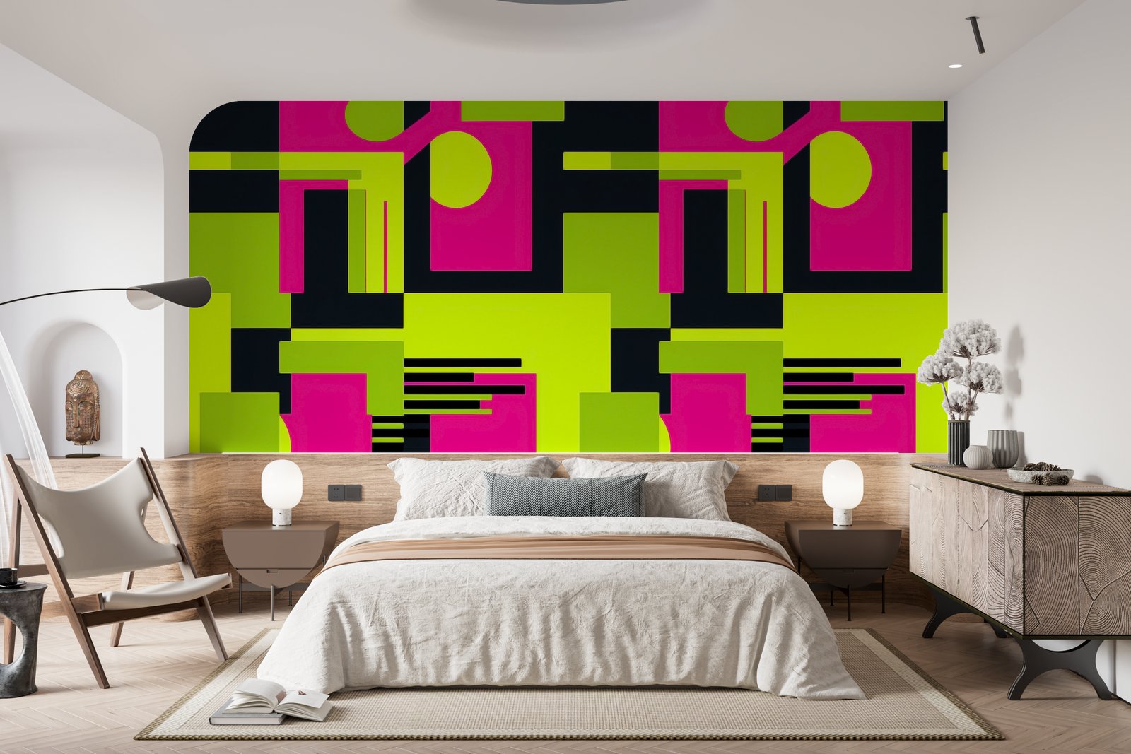 Papier peint 272 - mockup salon