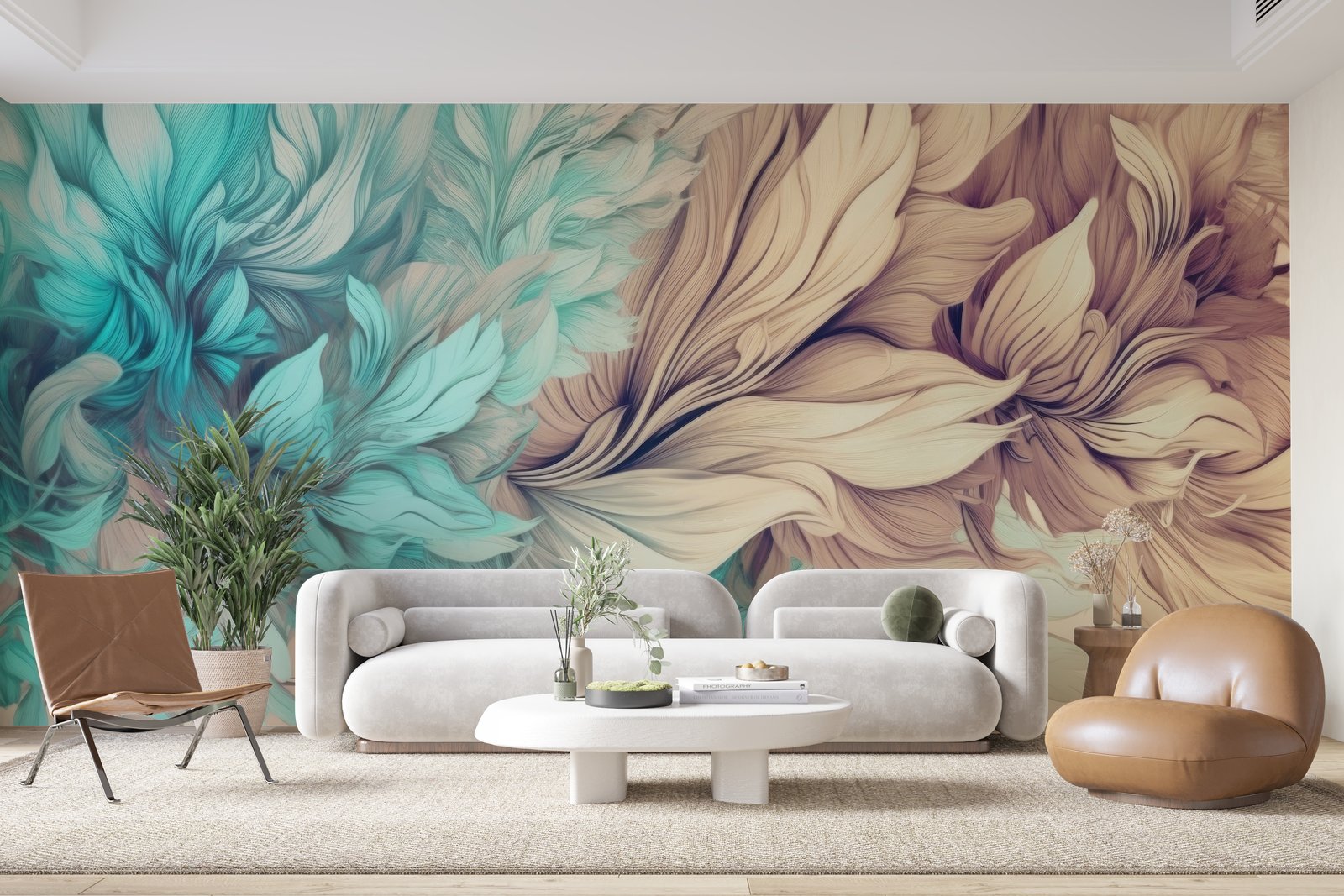 Papier peint 279 - mockup chambre