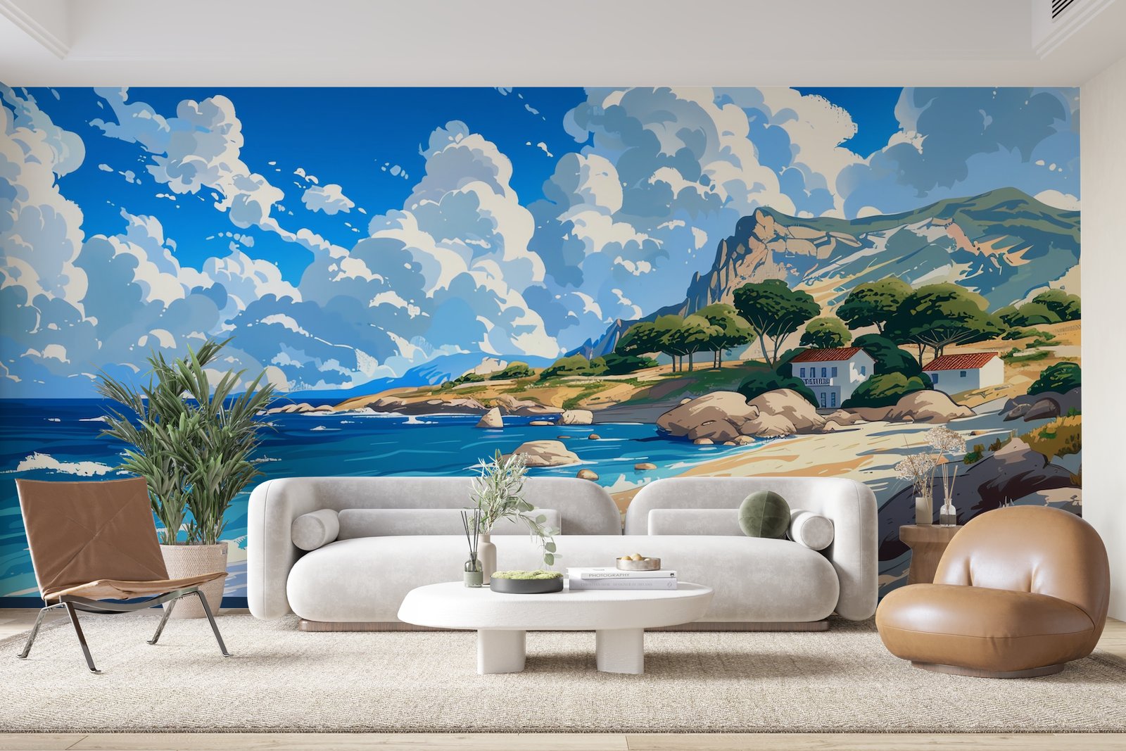 Papier peint 280 - mockup chambre