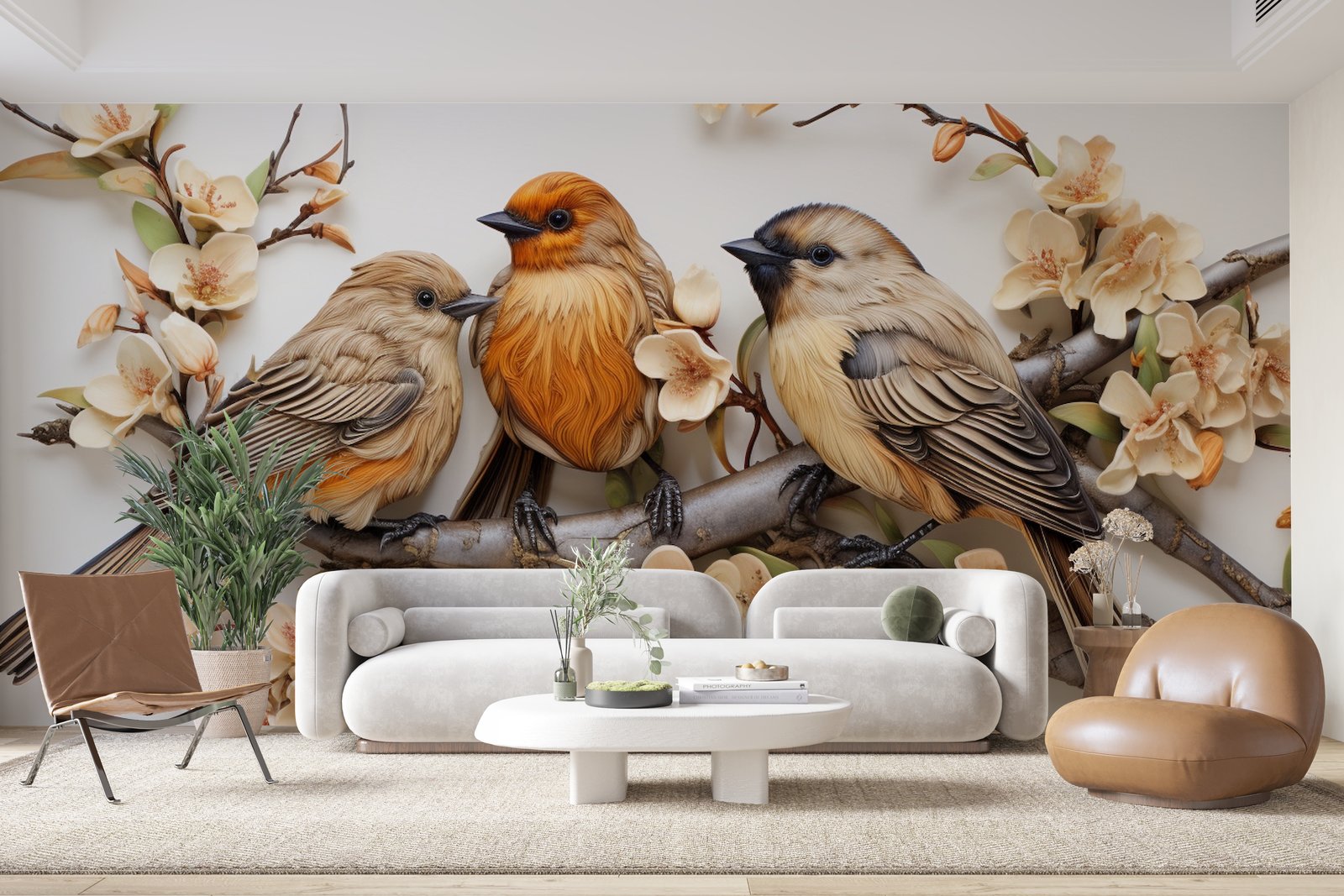 Papier peint 283 - mockup chambre