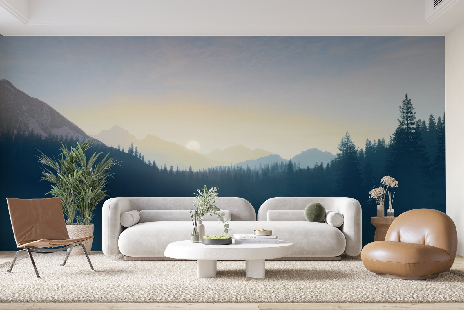 Papier peint 292 - mockup chambre