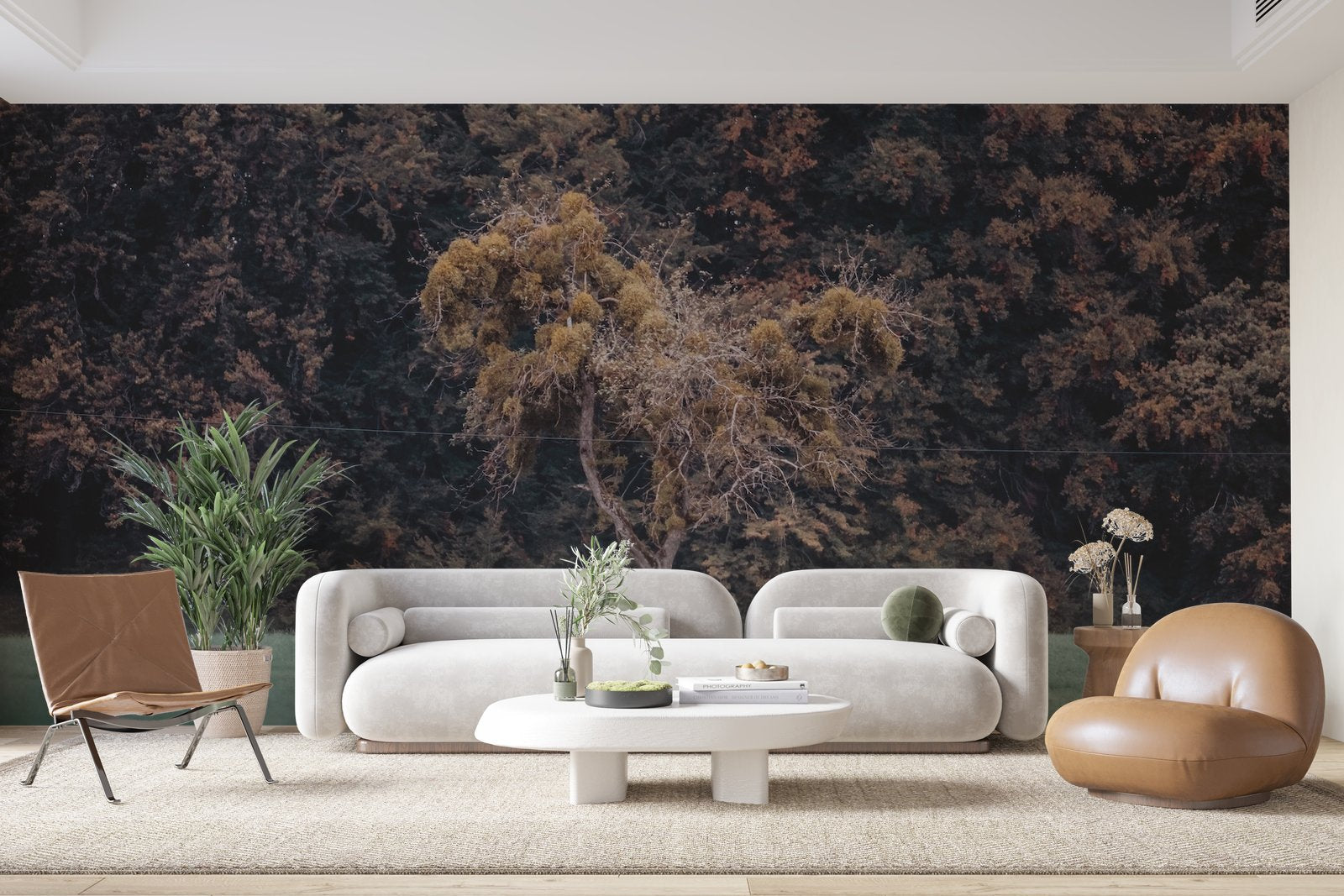 Papier peint 293 - mockup chambre