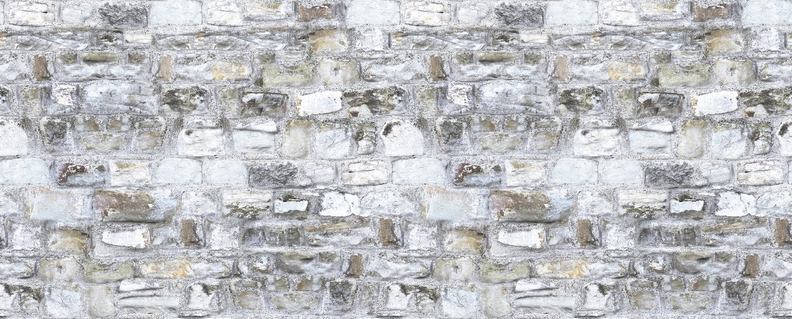 Papier Peint Pierre - Mur en Pierres Naturelles Grises