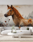 Papier peint 296 - mockup chambre