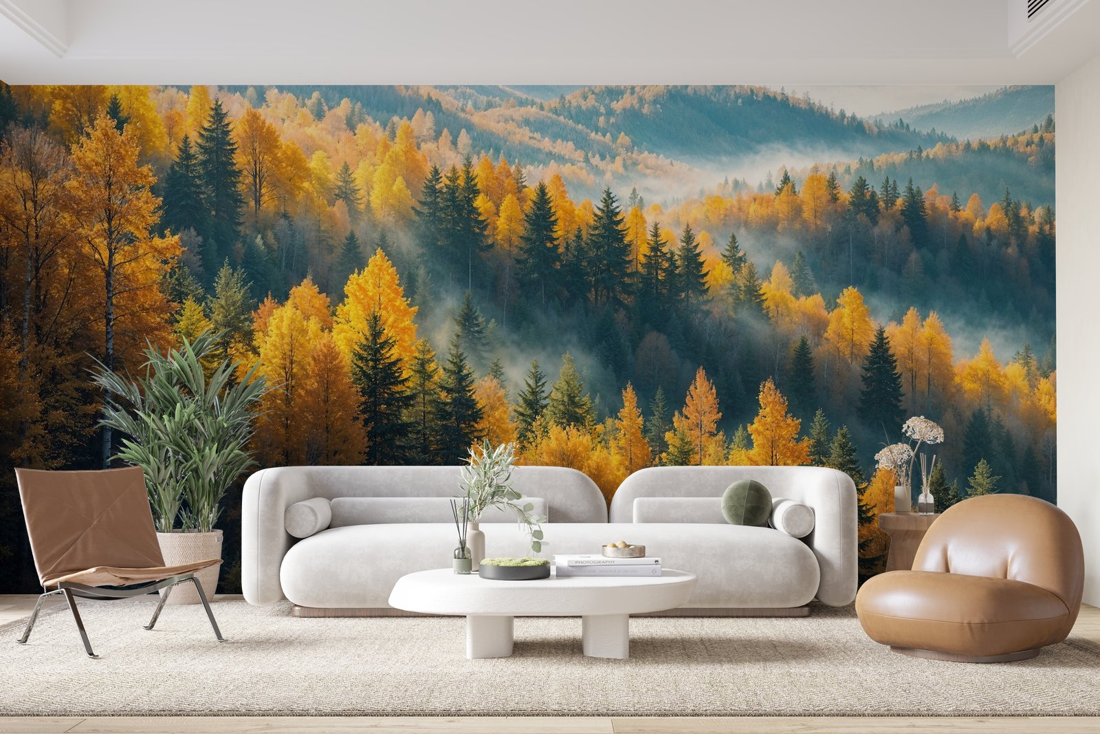 Papier peint 298 - mockup chambre