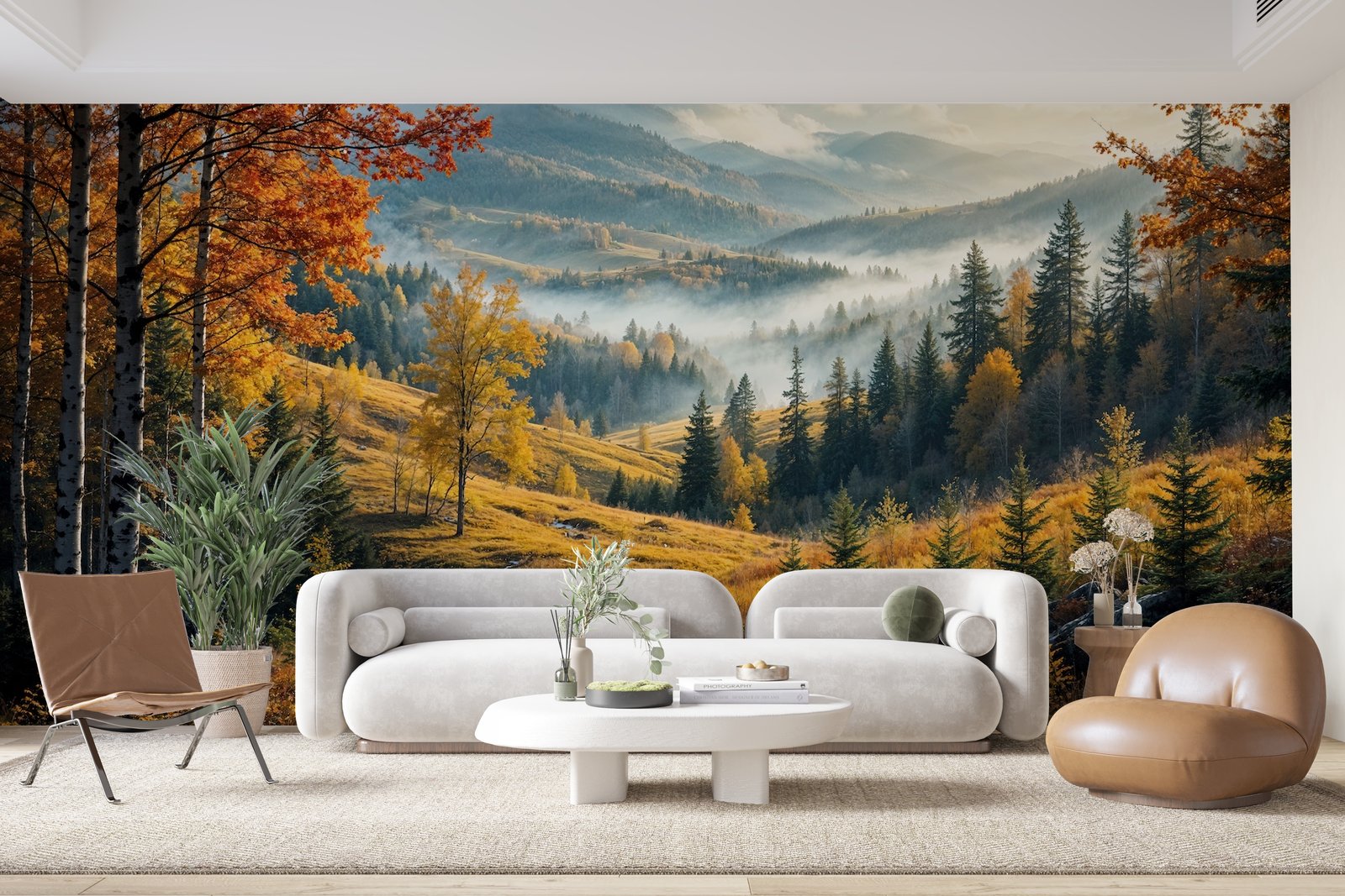 Papier peint 299 - mockup chambre