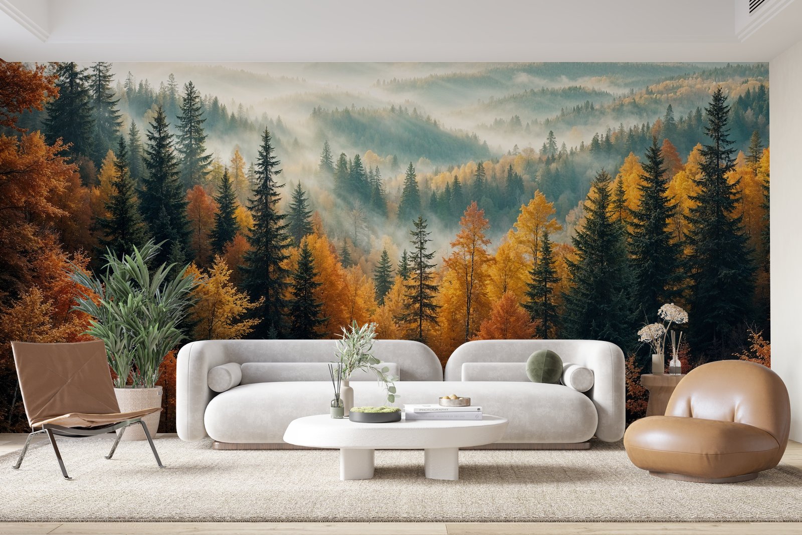 Papier peint 301 - mockup chambre