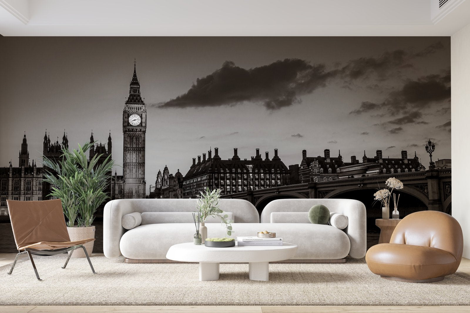Papier peint 305 - mockup chambre