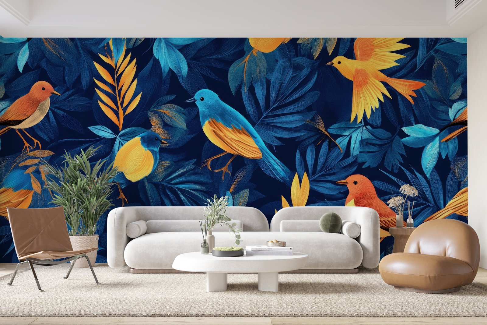 Papier peint 306 - mockup chambre