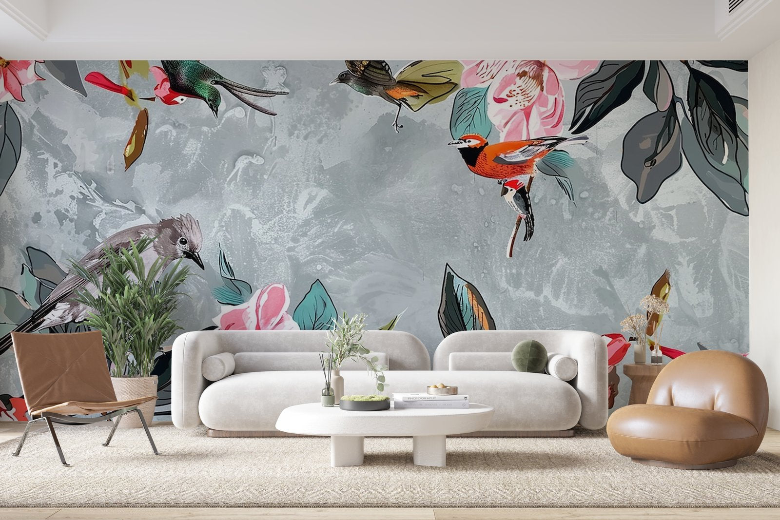 Papier peint 307 - mockup chambre