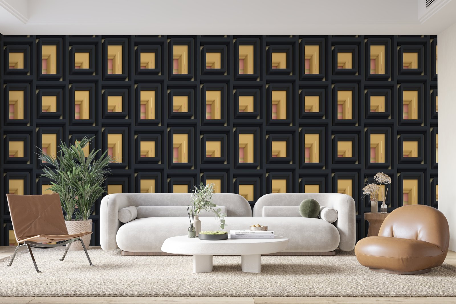 Papier peint 310 - mockup chambre