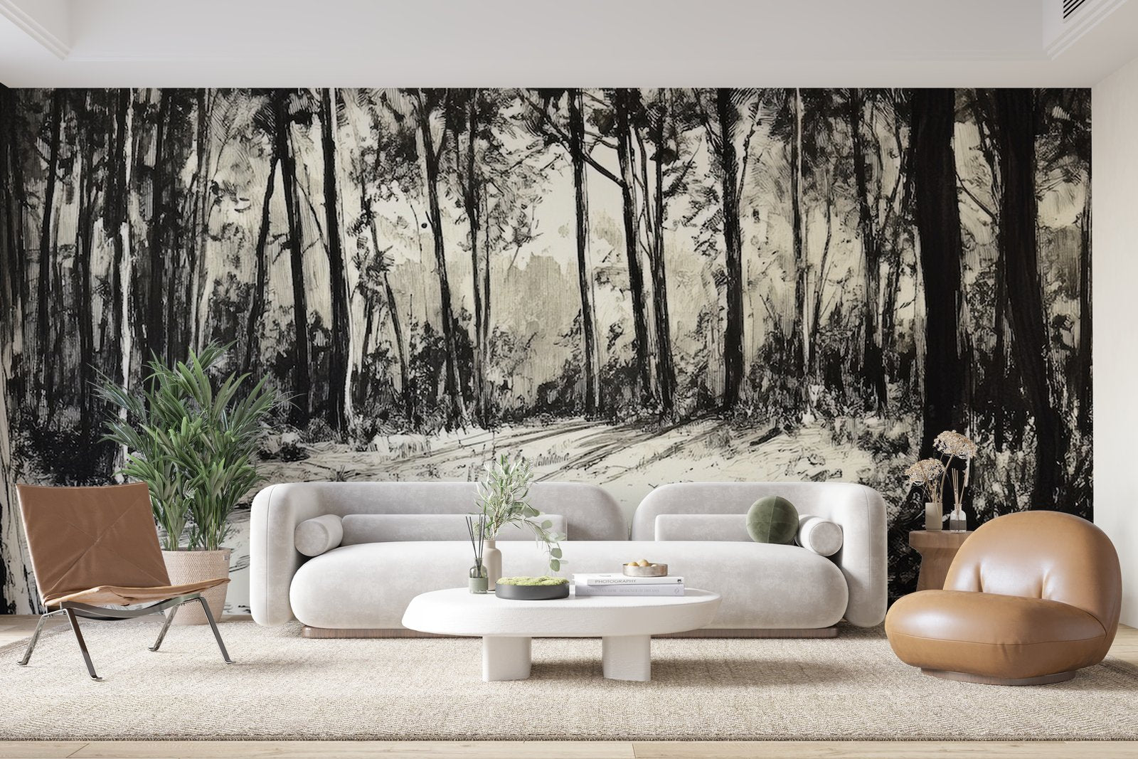 Papier peint 311 - mockup chambre