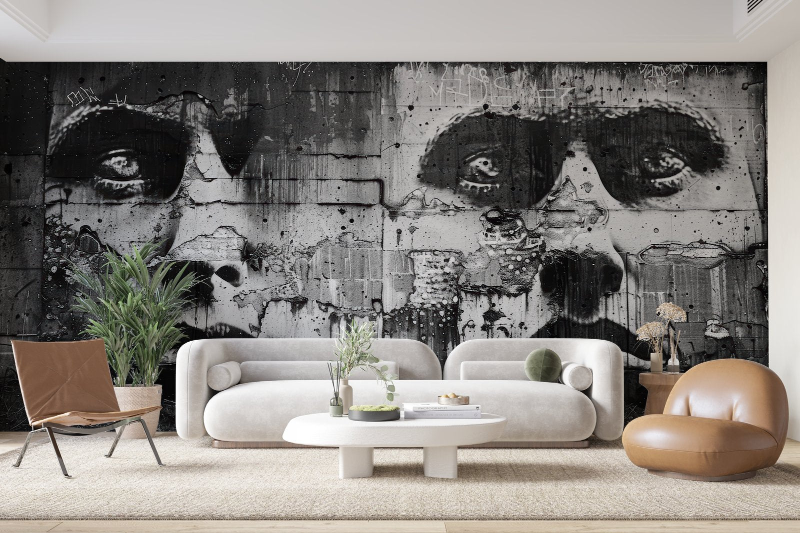 Papier peint 316 - mockup chambre