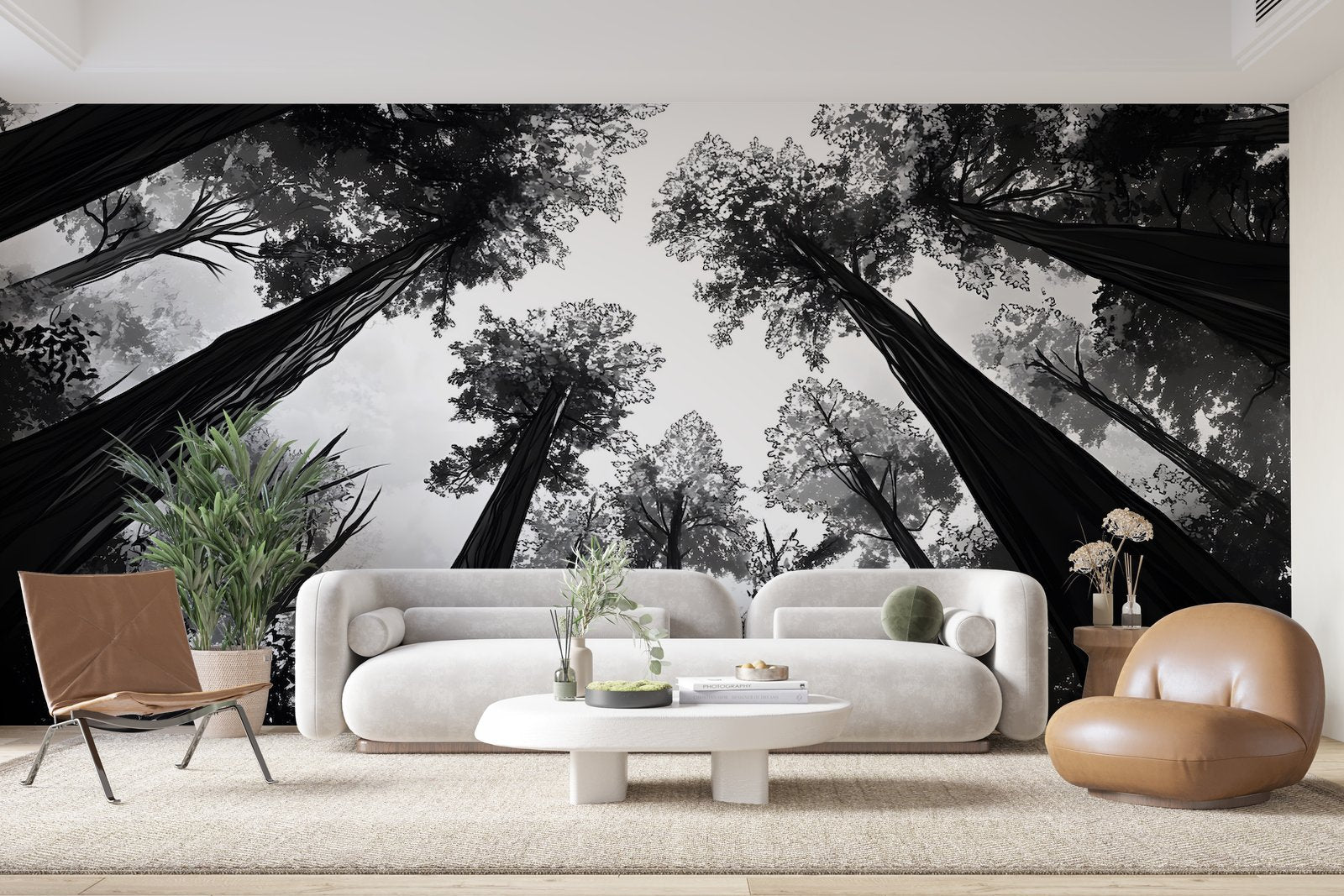Papier peint 319 - mockup chambre