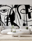 Papier peint 322 - mockup chambre