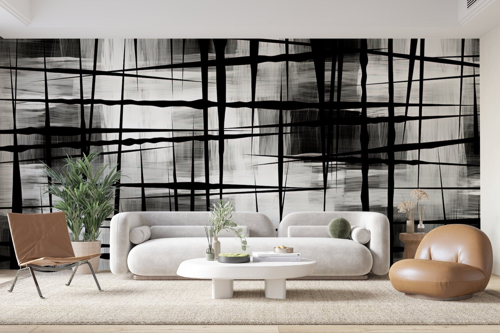 Papier peint 324 - mockup chambre