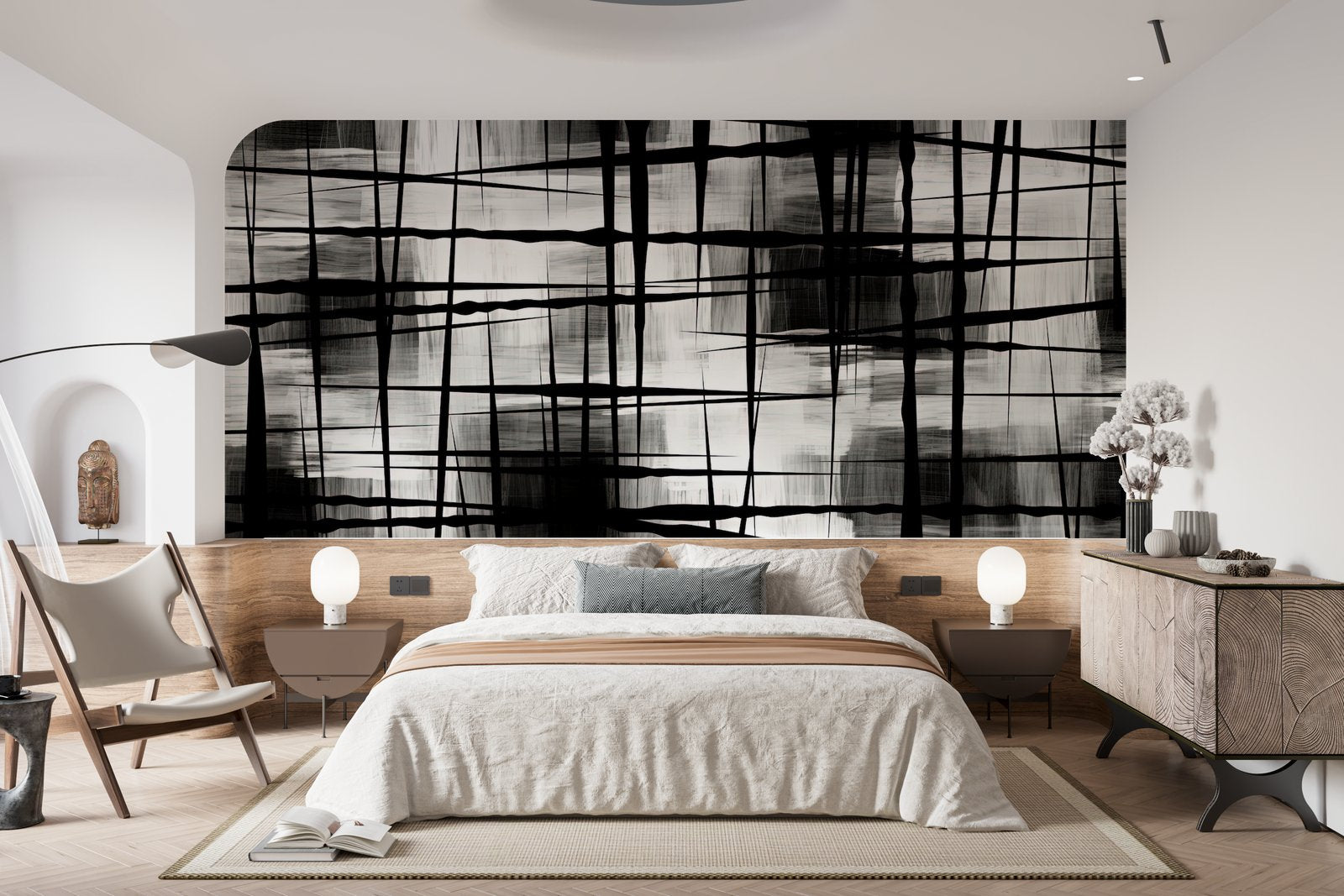 Papier peint 324 - mockup salon