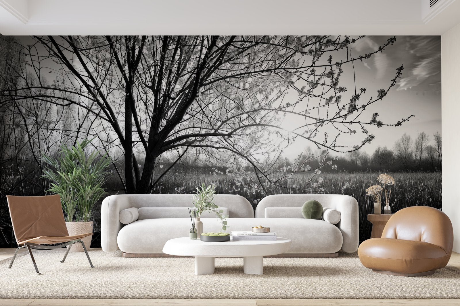 Papier peint 327 - mockup chambre
