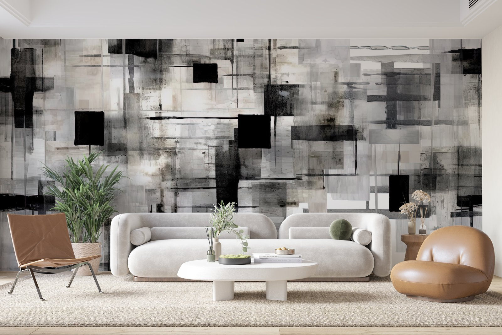 Papier peint 330 - mockup chambre