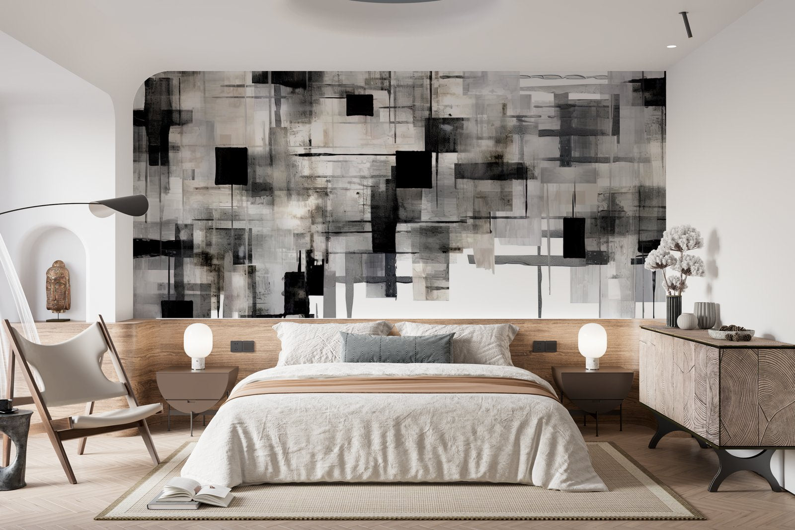 Papier peint 330 - mockup salon