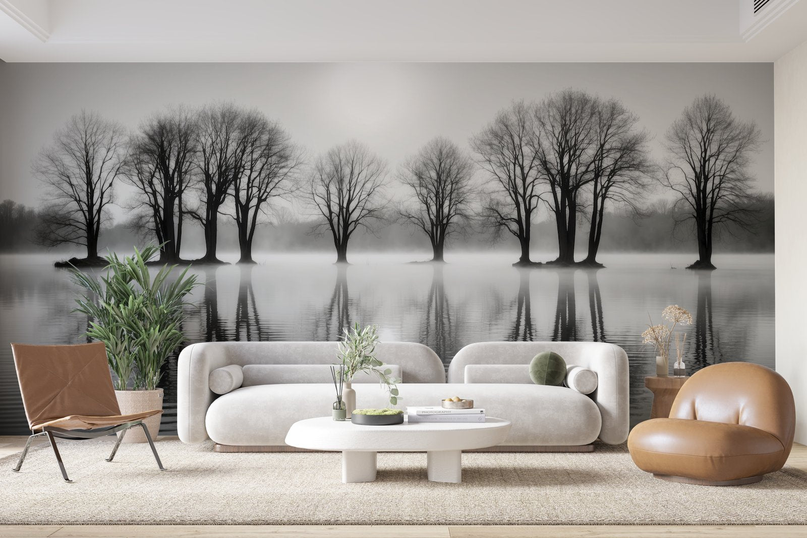 Papier peint 331 - mockup chambre