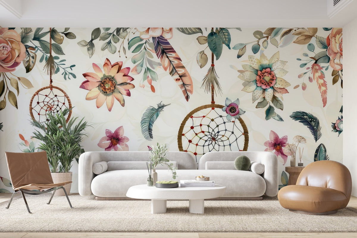 Papier peint 337 - mockup chambre