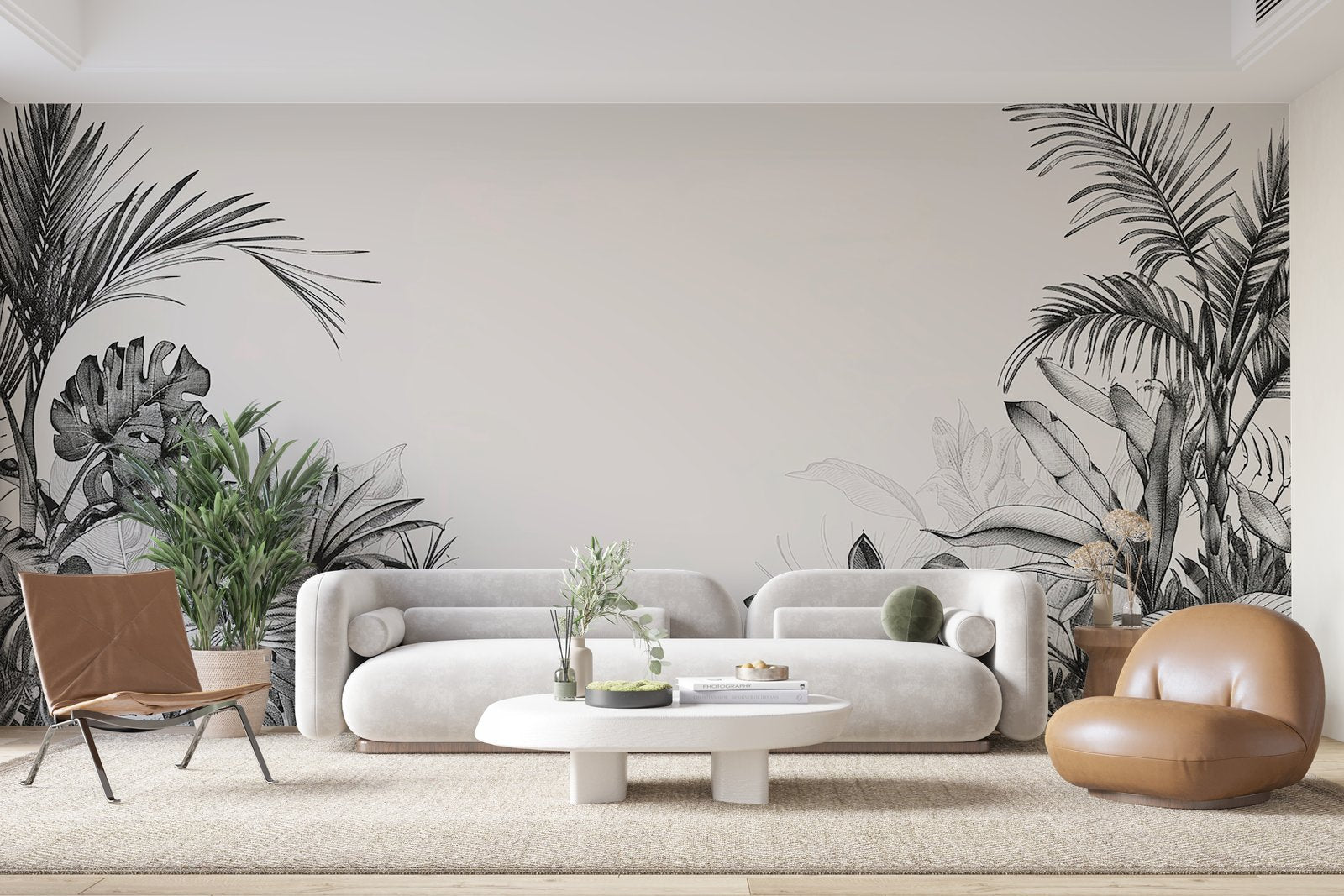 Papier peint 339 - mockup chambre