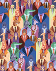 Papier Peint Pop Art - Animaux en Costume