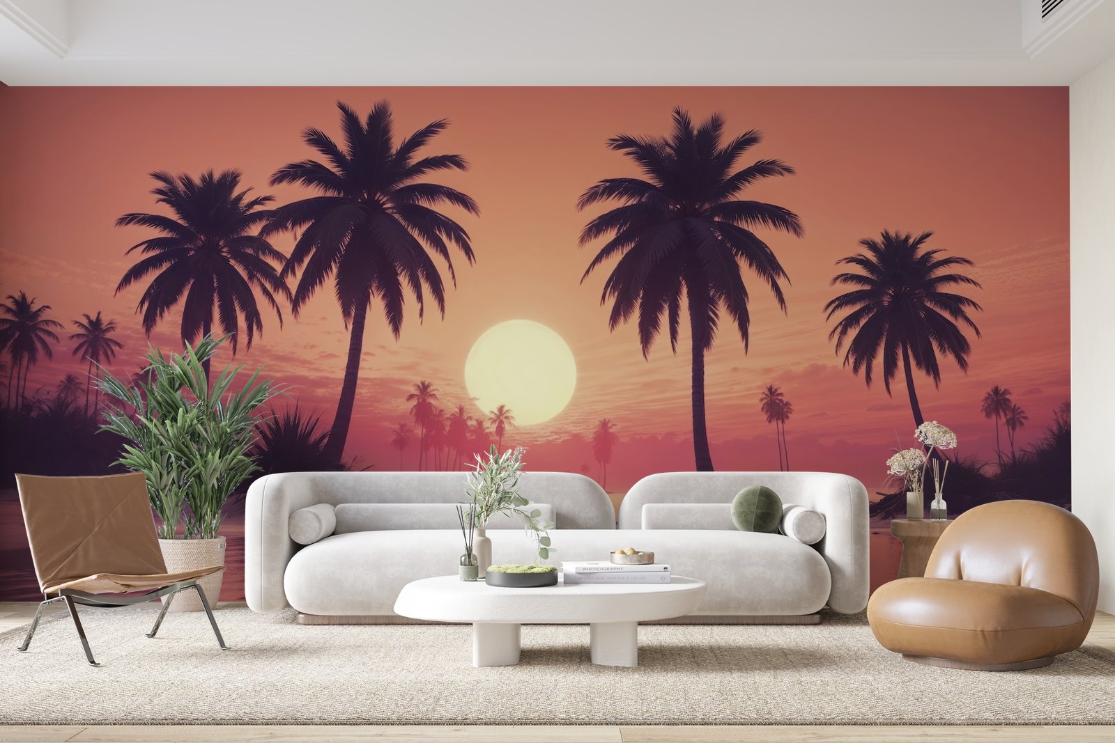 Papier peint 341 - mockup chambre