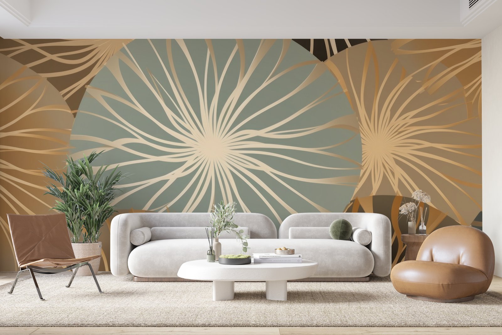 Papier peint 344 - mockup chambre
